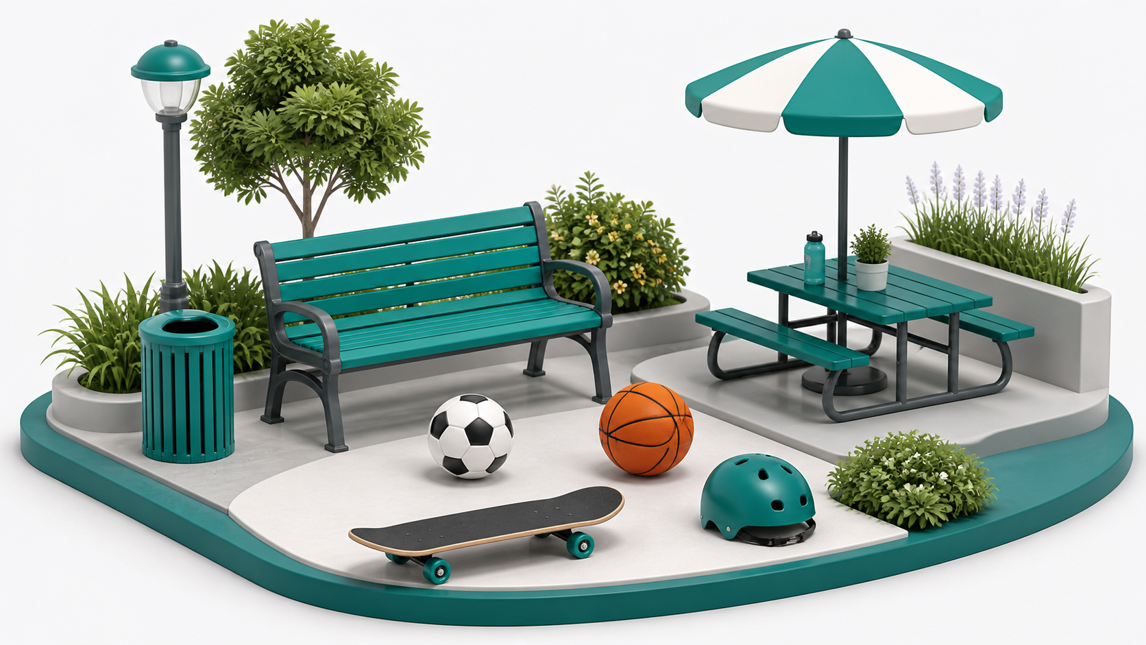 Imagem ilustrativa do serviço Esporte e Lazer