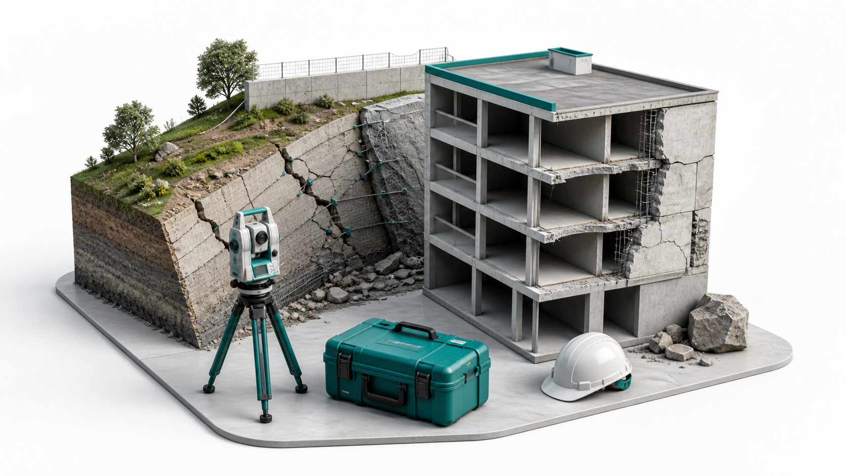 Imagem ilustrativa do serviço Vistoria de Risco Geológico ou Estrutural